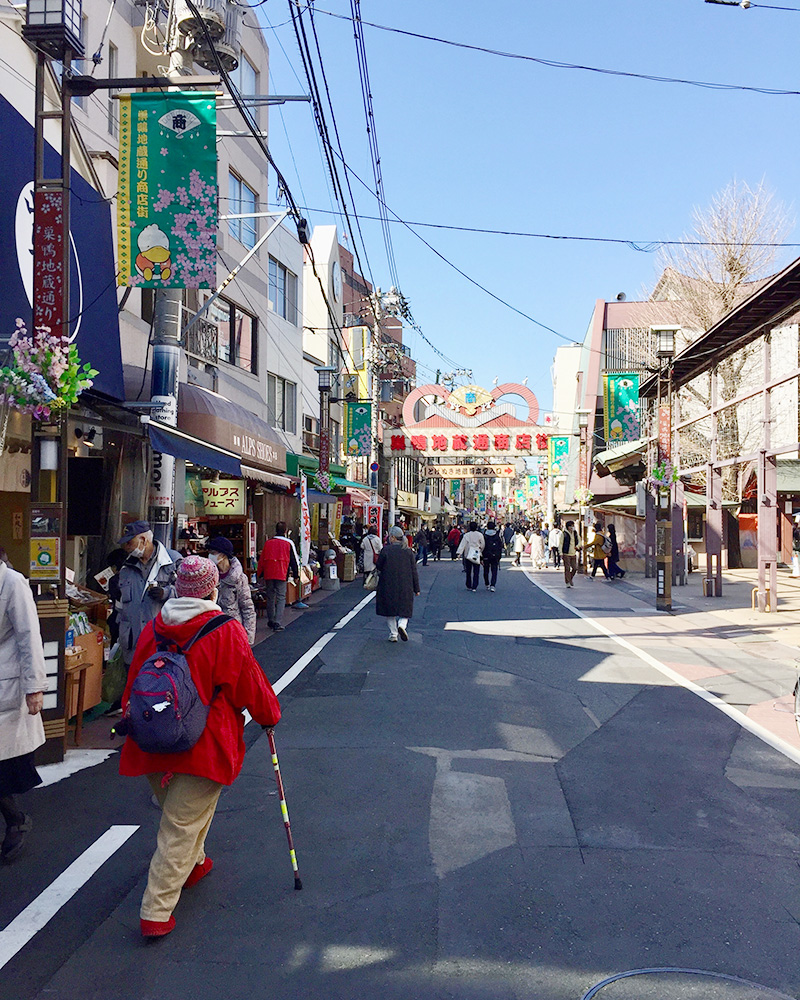 巣鴨地蔵通商店街の写真