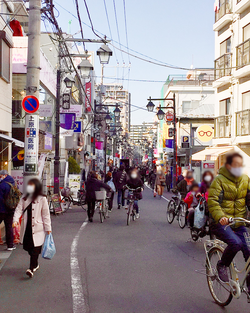 仲宿商店街の写真