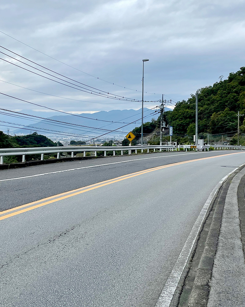 勝頼一行の逃避行の跡があちこちにあった写真