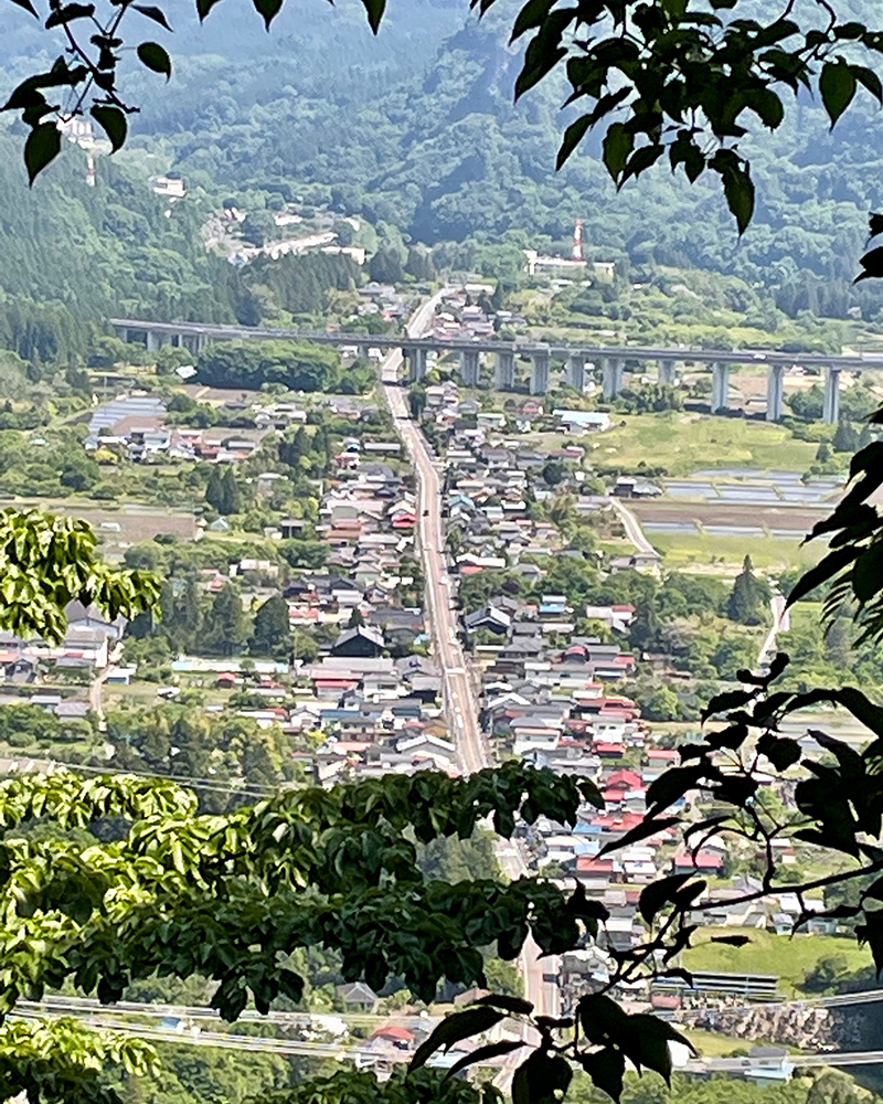 坂本宿が見える！写真