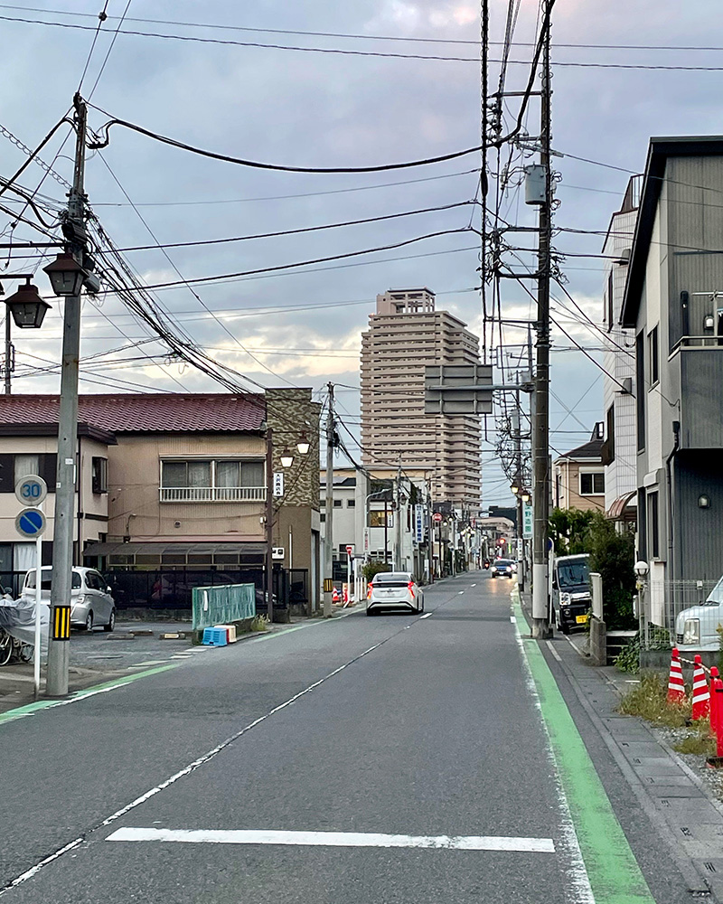 すぐ先の北越谷駅で第1日目を終了の写真