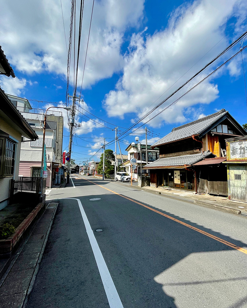 杉戸宿の街並みの写真