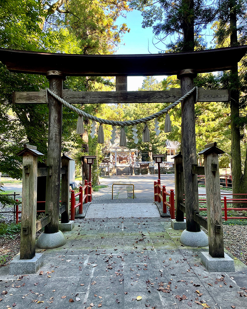 安房神社の写真